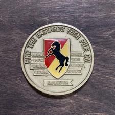 11th Armored Cavalry Regiment Blackhorse 100th Anniversary 1901-2001 Challenge