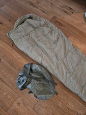 USGI Intermediate Cold Weather SLEEPING BAG Urban Grey VGC + Stuff Sack