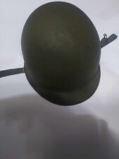 Original US WWII WW2 M1 Helmet Front Seam Fixed bale NO Liner picture