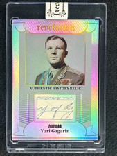 2025 Eternal Rvelation Yuri Gagarin Authentic History Relic 9/50