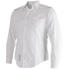US Army ASU White Dress Long Sleeve Uniform Shirt 16.5 34/35 Long Sleeve Large