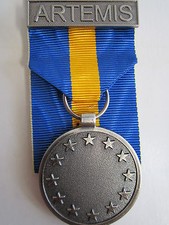 European Union Service Medal "Missson in Democratic Republic of Congo - ART EMIS