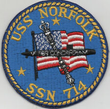 USS Norfolk SSN 714 Jacket Patch U S Navy picture