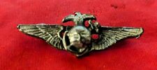 WWII USMC Marine Corps Aviator EGA Sweetheart Home Front Wings Pin Insignia picture