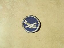 US Army Glider Officer Overseas cap patch  Violet colored variation picture