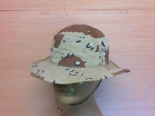 Gulf War USGI Chocolate Chip 6 Color Desert Camo Boonie Sun Hat Cap Size 7 Small picture