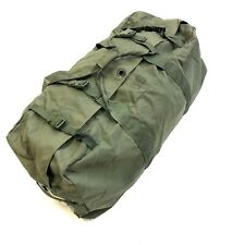 Improved Military Duffel Bag, Green Tactical Deployment Sea Bag w/ Side Zipper picture