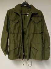 Small Short OD Green Army Air Force Military Field Jacket Coat Cold Weather picture