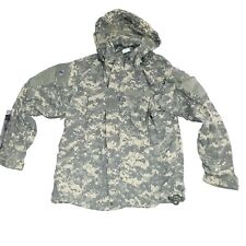 USGI Army ACU Camo Soft Shell Cold Weather ECWCS Jacket Coat Small Regular picture