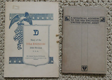 WWI YD/26th Divison 101st Engineers Two Booklets picture