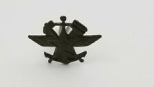 Soviet Union Army Shoulder Board Badge Pin Green Small Star Wings Anchor Hammer picture