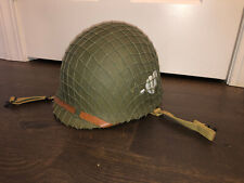 WII US M1 Original Steel Helmet and Liner picture