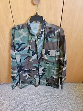 Military Jacket US Military Camo Jacket Size Small - Long  picture