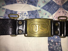 Original M1872 Infantry Belt/Buckle For the Brace System picture