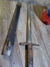 Vintage Military Knife Blade Sword Bayonet / Gnutti? As Is picture