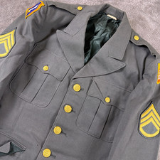 Vintage US Army Class A Dress Jacket Sergeant ASA Cold War Intelligence