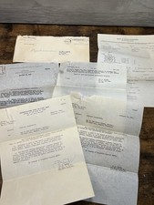 1940 1941 WWII US Army War Department Military Documents Letters McLean Original