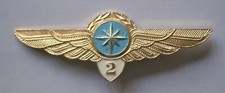 Russia USSR Aeroflot Navigator 2nd class wings from 1970s-80s