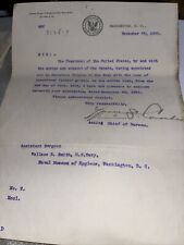 Antique 1903 Letter Announces Presidential Appointment of Assistant Surgeon LT picture