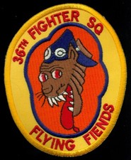 USAF 36th Fighter Squadron Flying Friends Patch K-6
