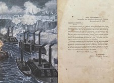 Rare 1862 Confederate Imprint Vicksburg Commendation/ Van Dorn & CSS Arkansas