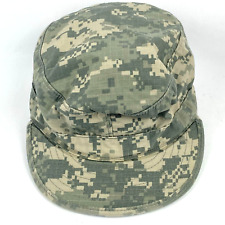 Military Patrol Cap Hat Digital Camouflage Hat Size 7 1/4 Vintage picture