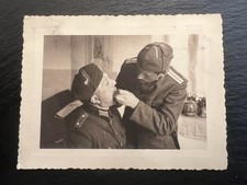 Vintage WWII Photo Bulgarian Soldiers Medical Dentist Uniforms