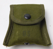 Vintage M-1956 US Army Canvas First Aid & Field Compass Pouch Vietnam Era picture