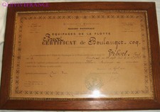 Baker's Patent - Rooster of the Fleet Crews 1911 Brest