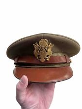 WWII AAF Crusher Cap of General Ira Eaker Museum Piece Named B-17 Masters of Air picture
