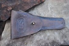 Vtg US Army WW2 M-1911 Leather Pistol Holster Milwaukee Saddlery Co 1944 Colt 45 picture