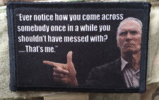 Clint Eastwood Don't Mess With Me Morale Patch Tactical ARMY Hook Military USA picture