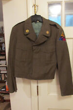 US Korean war Ike jacket Armor division 40 regular picture