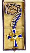 CROSS OF HONOR OF THE GERMAN MOTHER  IN GOLD W BOX [16 dec 1938] picture