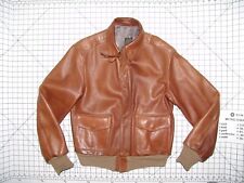 Orig. Vintage US Military Leather Flight Jacket Type A-2/size 40 picture