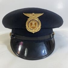 Vintage Millersburg Military Institute Cadets Dress Hat With Badge Size 7 picture