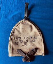 Pre-WW1 US M1905 Entrenching Tool Carrier Unit Marked 71st New York Infantry picture