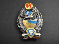 People's Republic of Bulgaria Paratrooper Badge, Socialist Era Air