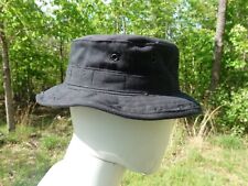 Vietnam MACV SOG CISO Style Black Boonie Hat Short Brim Size 7-1/4 picture