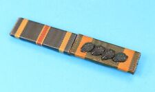 Nice WW2 U.S. Army Air Force Early Wide Ribbon Bar ~ DFC ~ Air Medal ~ Clusters picture