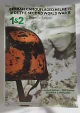 German Camouflaged Helmets of  WWII WW2 Book picture