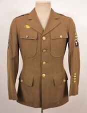Men's WWII 1940s Wool US Army Tunic Uniform Jacket WW2 Amphibious Engineer picture