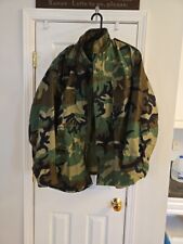 Army Camo Jacket Large Regular Cold Weather Field picture