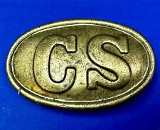 Civil War Cs Confederate Enlisted Field Soldiers Reproduction Belt Buckle picture