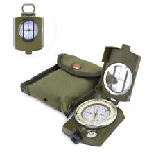 Us Metal Pocket Army Style Compass Military Camping Hiking Survival Marching New picture
