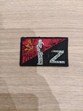 Russian Z Propaganda Patch - Soviet Flag & Grandma Symbol - Military Morale Patc
