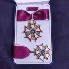 1 Set US Merit Medal With Box  Reproduction