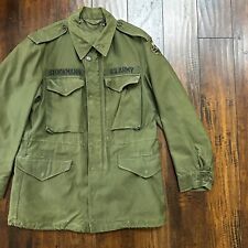 VTG 50s M-51 Field Jacket Military US Army Coat M-1951 S OG-107 WWII 1950s picture