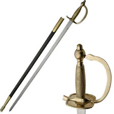 United States Army NCO Sword with Leather Scabbard picture