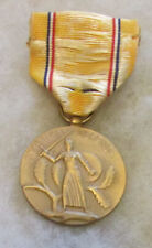WW2 US American Defense  Medal  Slot-Broach picture